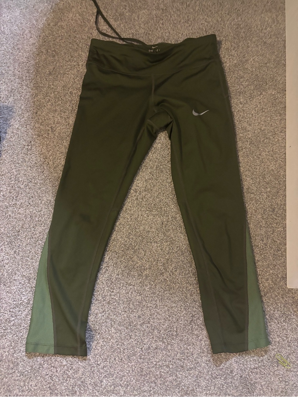 Nike Women's Olive Green Leggings